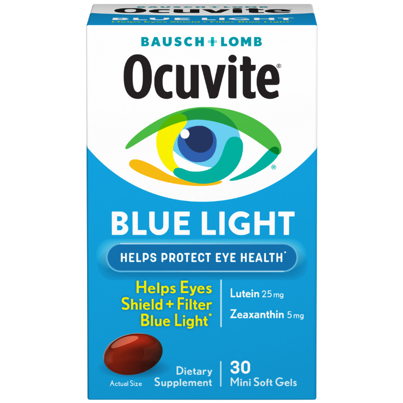 Ocuvite Blue Light Eye Treatment Soft Gels, 30 Ct